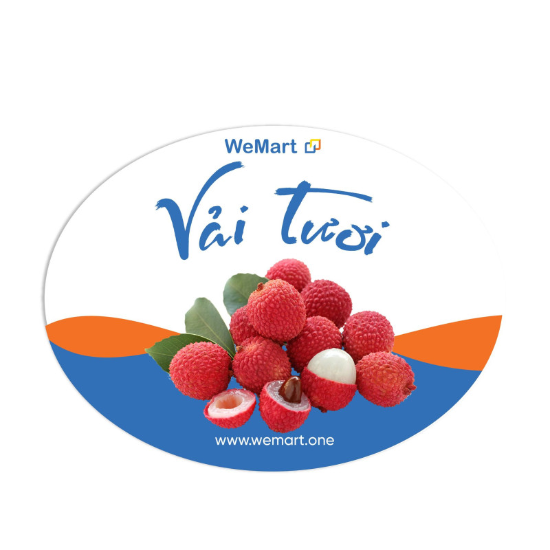 Vải  tươi 5kg 85