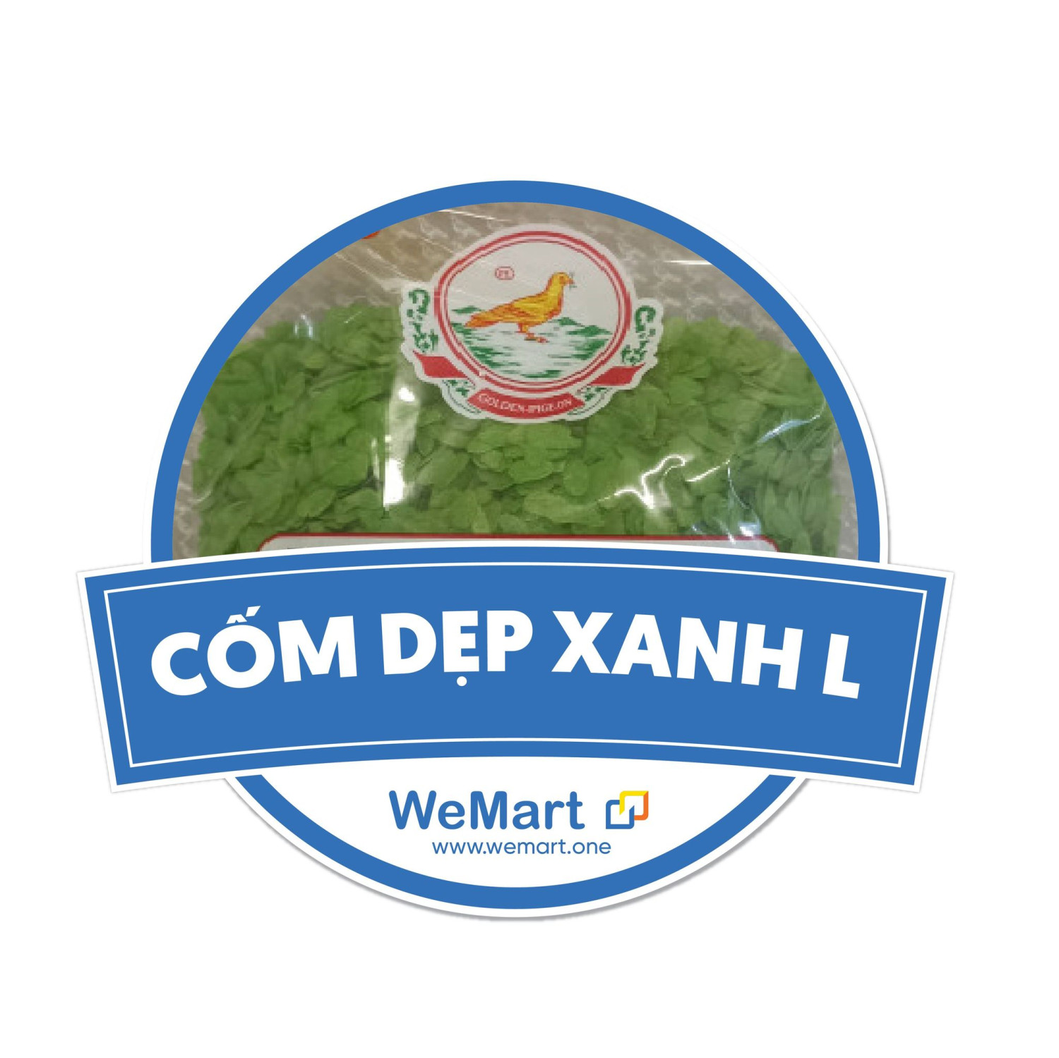 Cốm dẹp xanh L
