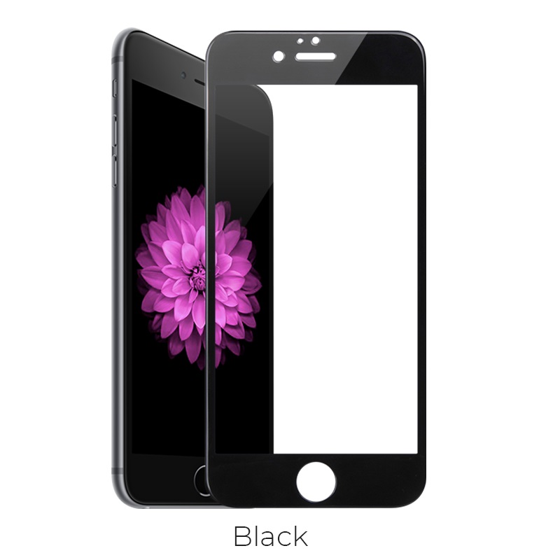 iPhone 6 Plus Black Tempered Glass Pro+