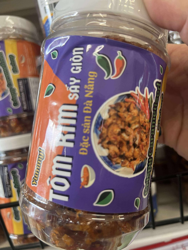 Tôm rim sấy dòn 14$