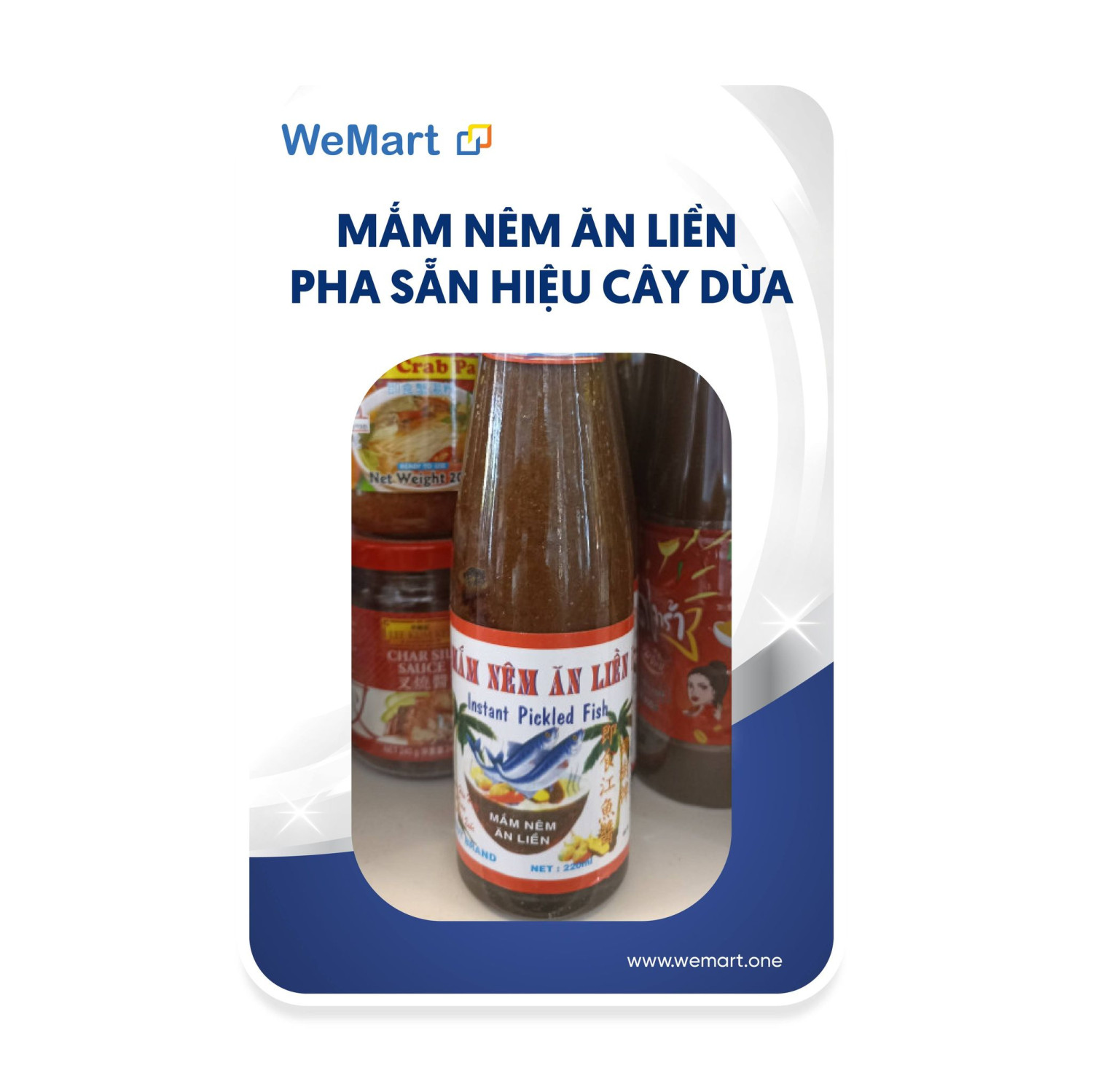 Mắm nêm ăn liền pha sẵn Hiệu Cây Dừa