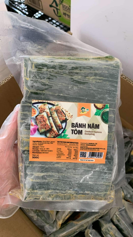 Bánh Nậm tôm 15$