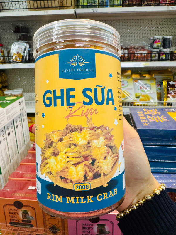 Ghẹ rim sữa 200g