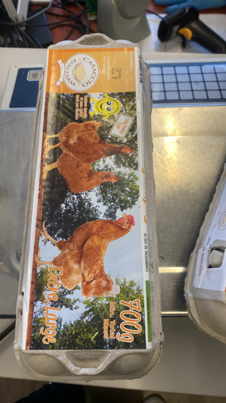 Trứng gà farm 50$ 1 thùng