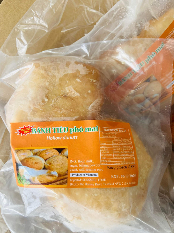 Bánh tiêu phô mai