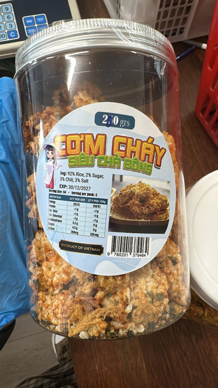 Cơm cháy siêu chà bông 200g