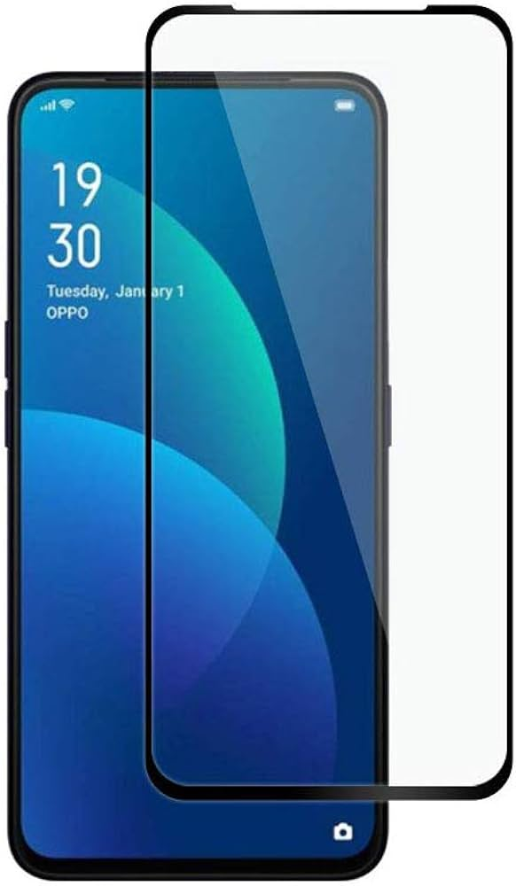 OPPO F11 Black Tempered Glass