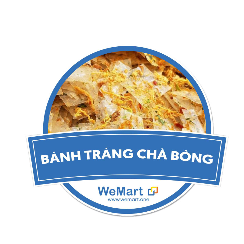 Bánh tráng chà bông