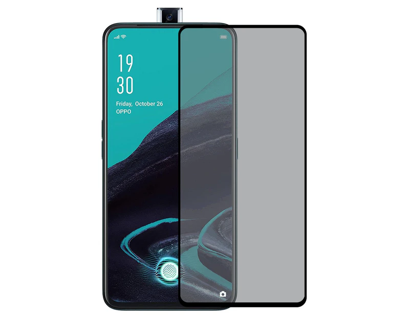 OPPO F11 Pro Black Tempered Glass