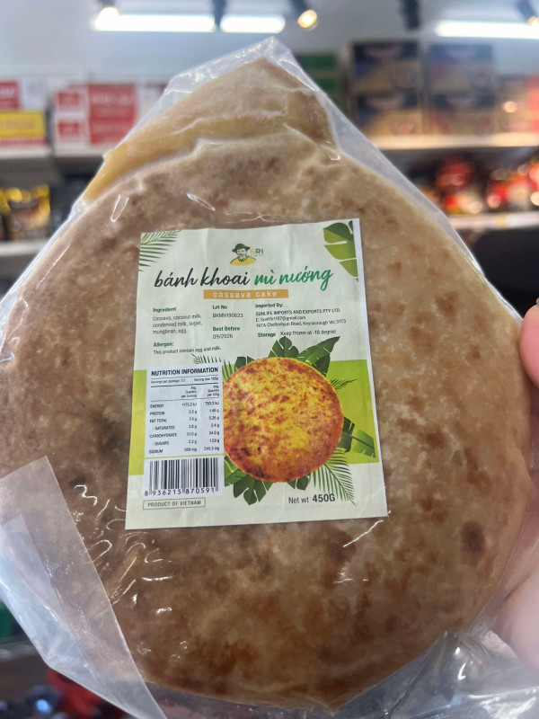 Bánh khoai mì nướng