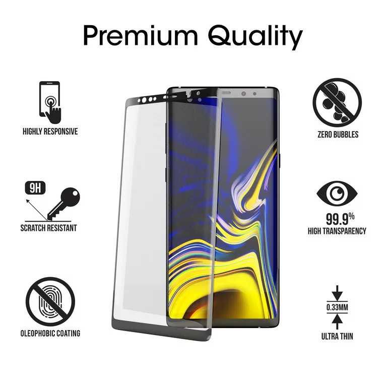 Samsung Note 9 Tempered Glass AMCX