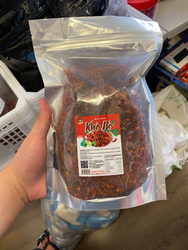 Khô bò miếng mềm -500gr