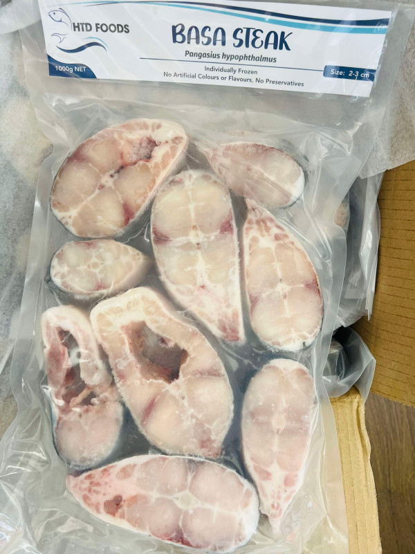 Cá basa HTD cắt lát 9$