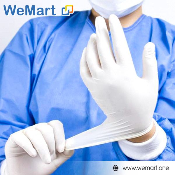 bao tay màu trắng