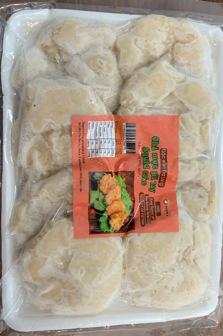 Chả mực giã tay Hạ Long