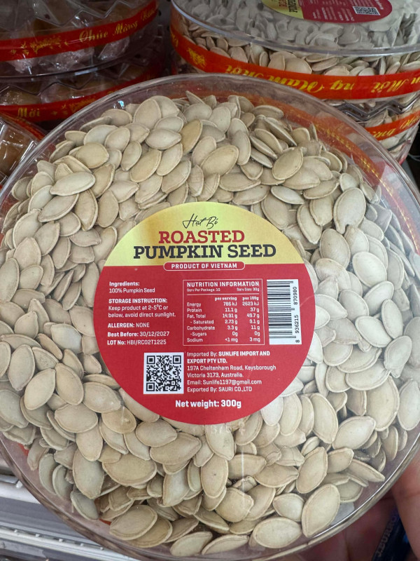 Hạt bí 300g
