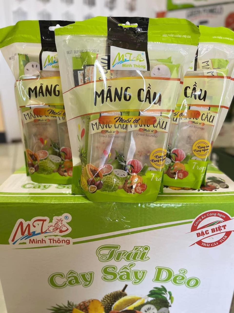 Mãng Cầu muối ớt 15$