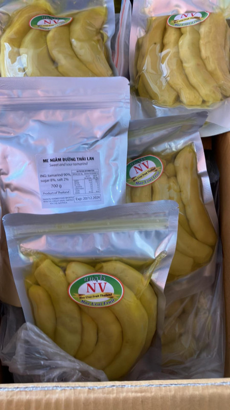 Me thái dầm chua ngọt