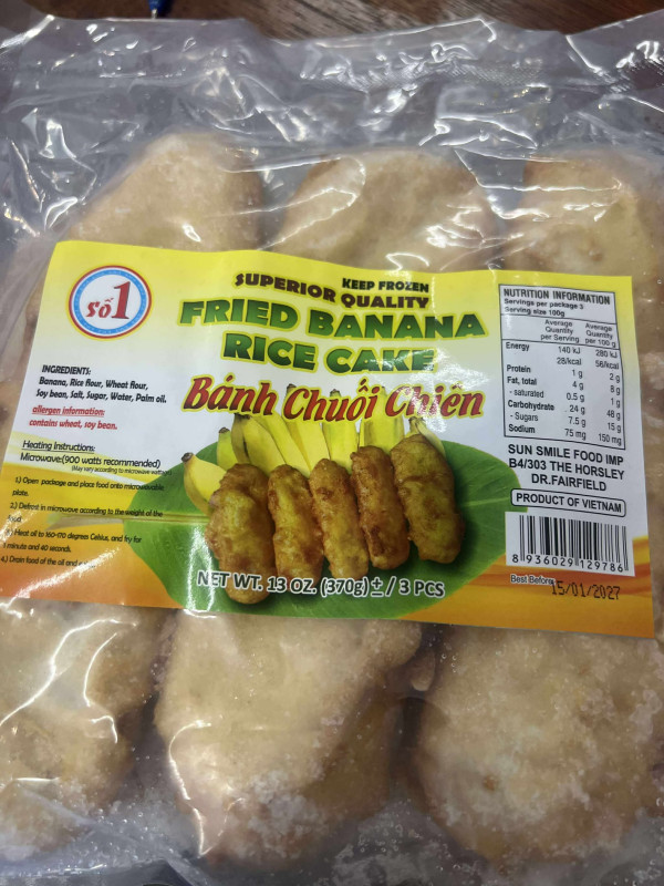 Bánh chuối chiên số 1 8$