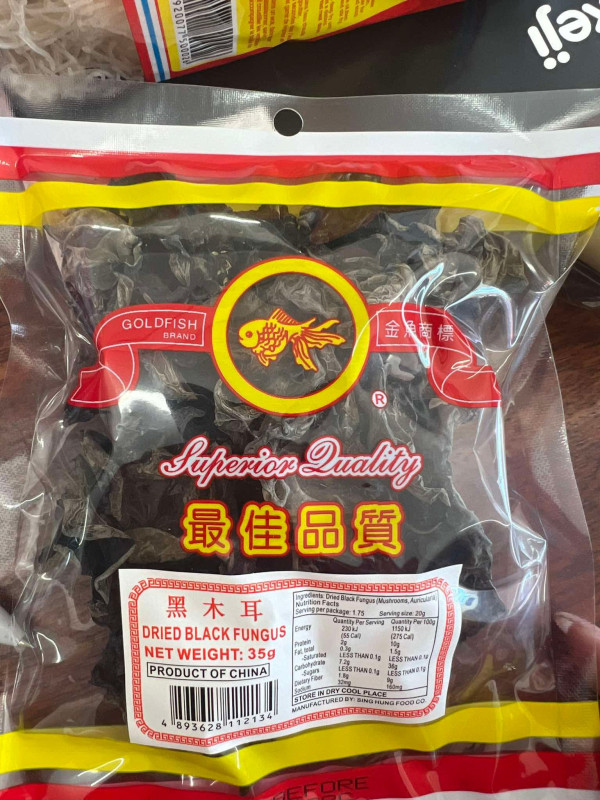 Nấm mèo sợi nhỏ 3.5$ 80g