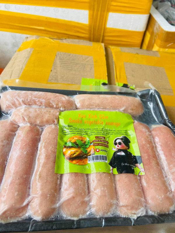 Xúc xích cốm 13$