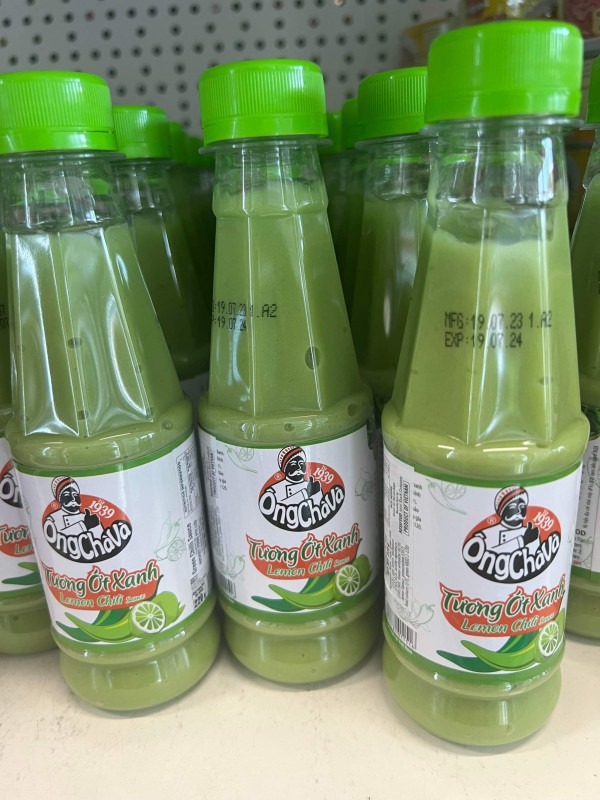 Tương ớt xanh ông chà và