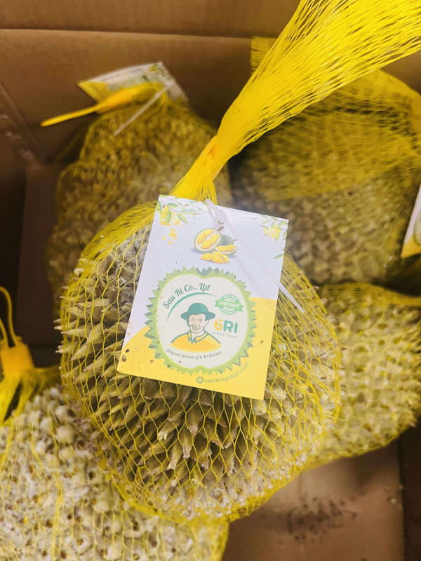 Sầu riêng ri6 nguyên trái 13$