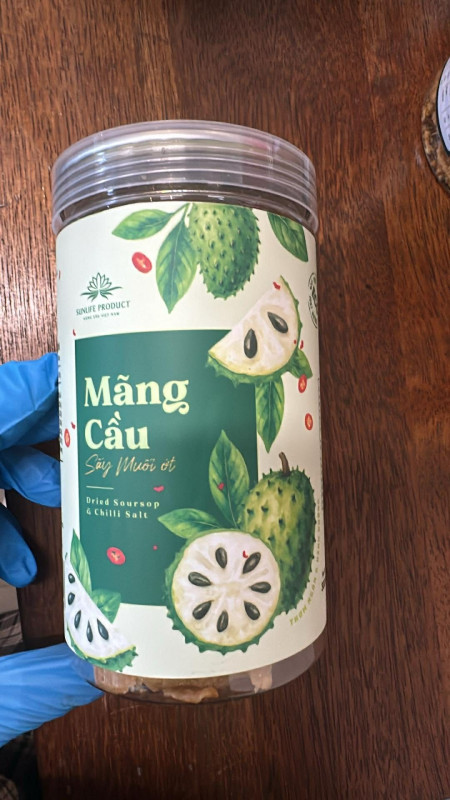 Mãng cầu sấy muối ớt