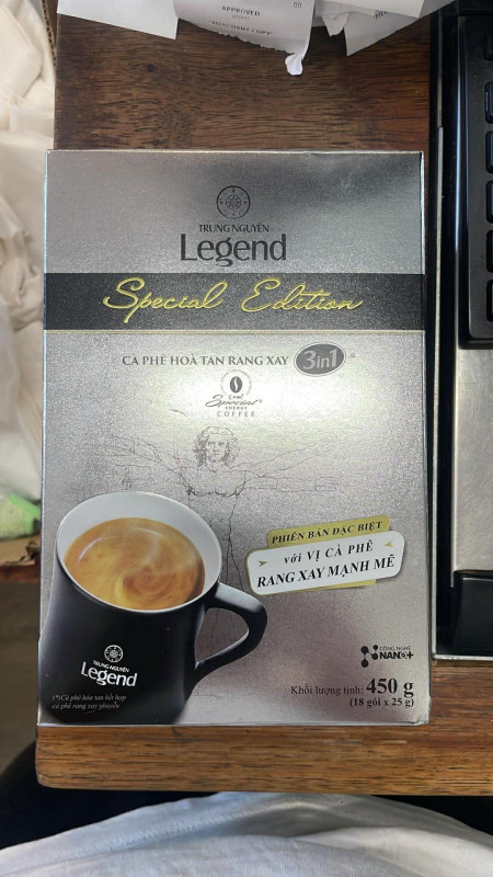 Cà Phê Hòa Tan Rang Xay Legend