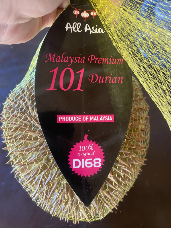 Sầu riêng Malaysia D101 170$