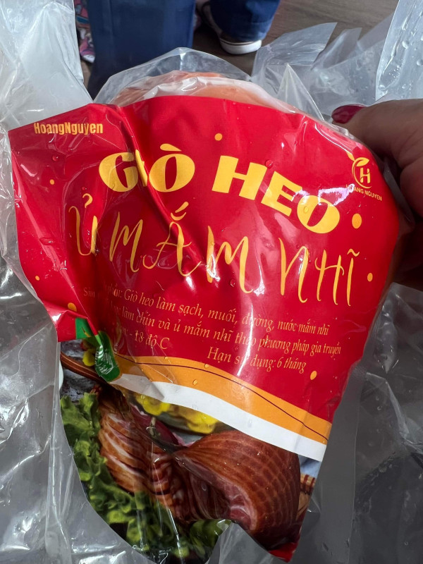 Giò Heo ủ mắm nhỉ