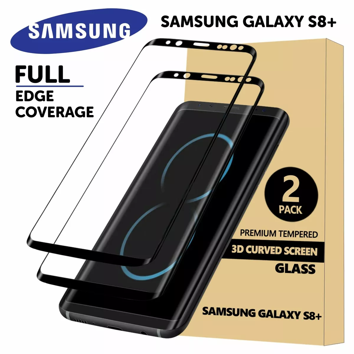 Samsung S8+/S9+ Tempered Glass Doormoon