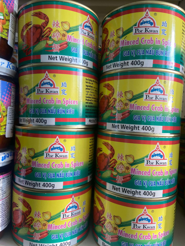 gia vị cua  nấu bún riêu 400 gam