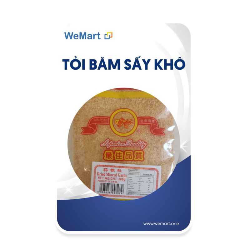 Tỏi băm sấy khô