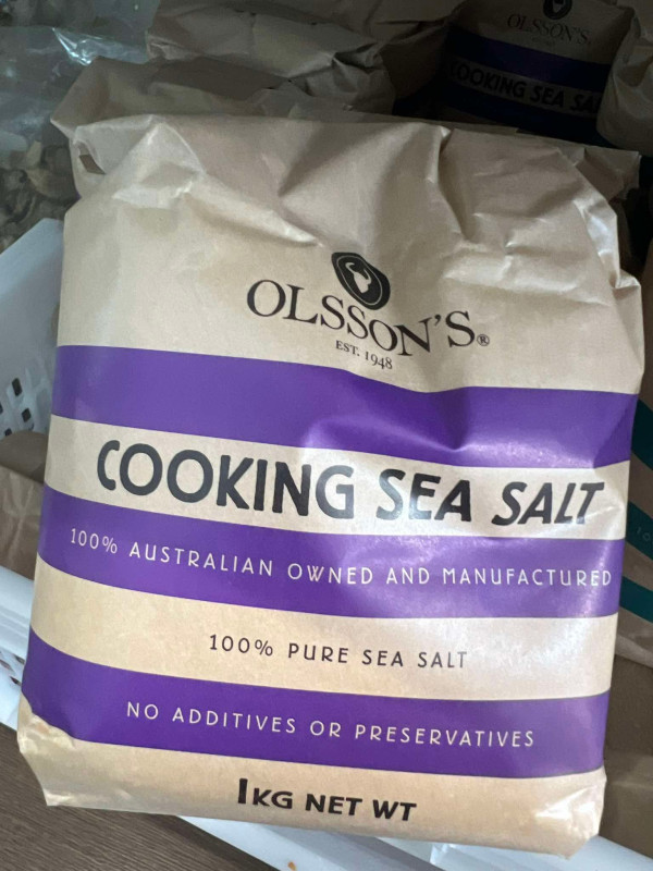 muối cooking 3$ 1kg