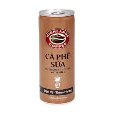 cà phê sữa highlands 4$