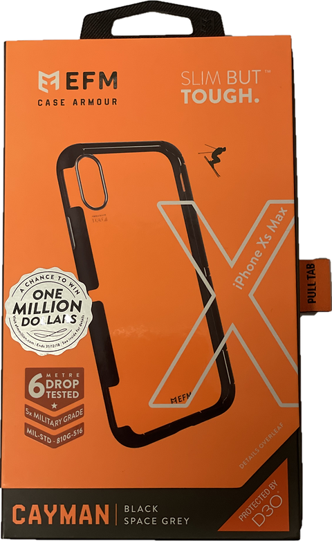 iPhone XS Max case EFM Cayman