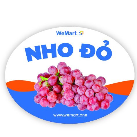 Nho đỏ - lẻ