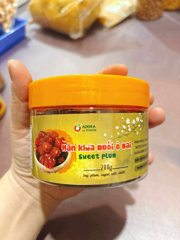 mận khía muối ô mai