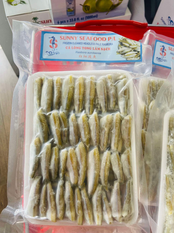 Cá Lòng tong làm sạch