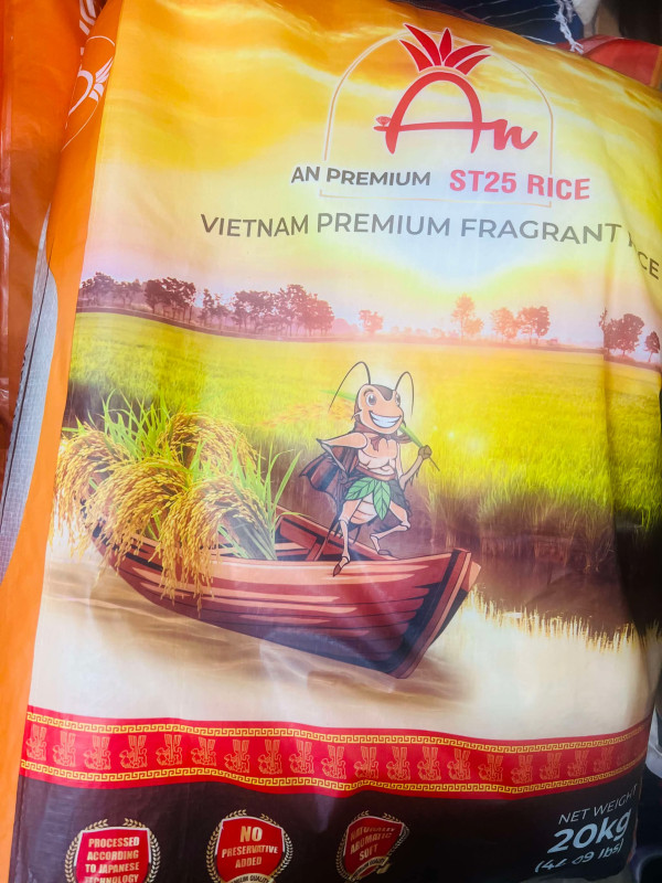 Gạo ST25 An premium 1 bao 20kg
